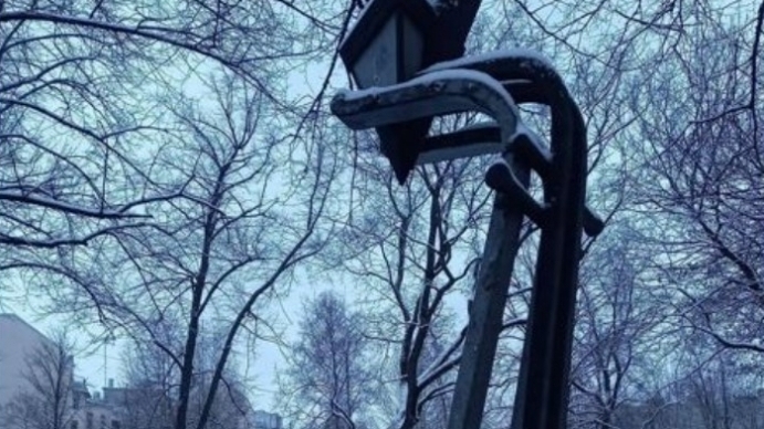 На Каменноостровском проспекте в сквере Андрея Петрова уберут декоративные фонари