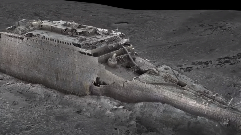 Учёные создали цифровую реконструкцию «Титаника» на основе 700 тысяч подводных фото